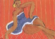 Henri Matisse Dancer Sitting on a Table (mk35) oil painting artist